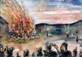23 - Bonfire Night - Watercolour & Pastel - Bill Crouch.JPG